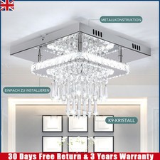 Modern LED Crystal Ceiling