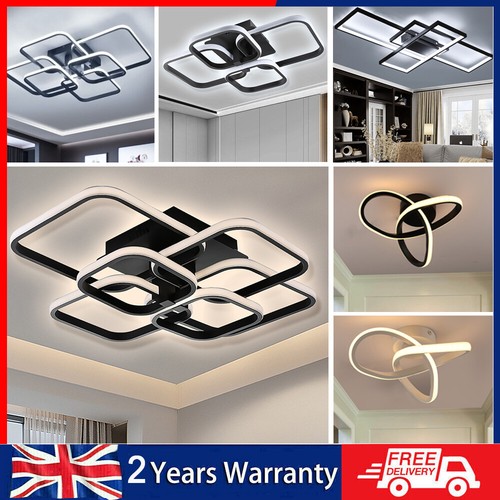 Led modern chandelier - modern, lamp