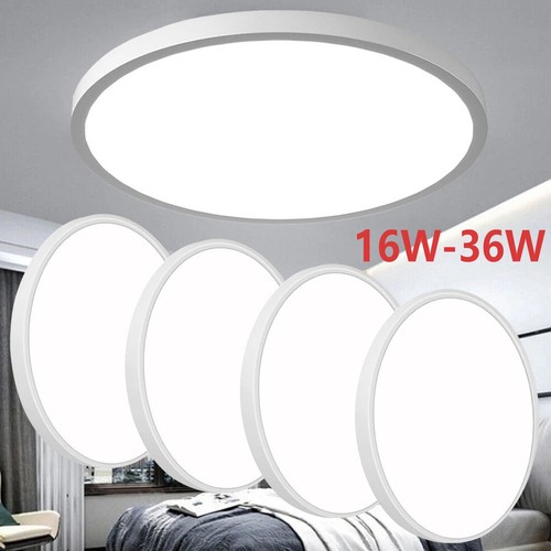 Led ceiling light round panel - led,