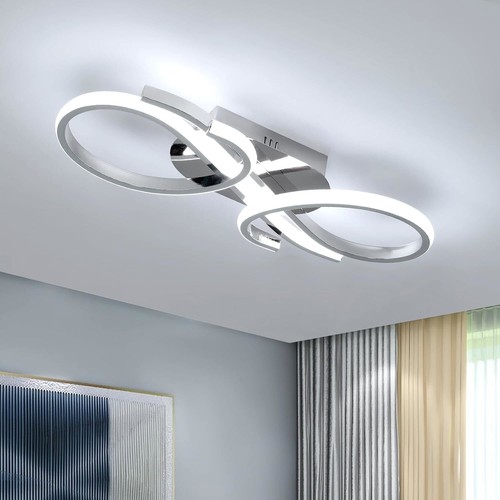 Silver 36w ceiling light - silver,